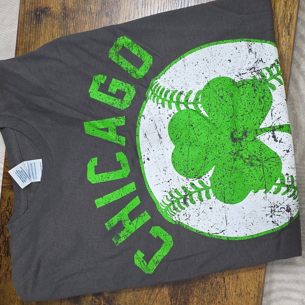 Chicago Baseball St. Paddy's Tee - Picture 4 of 9